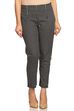 Black Cotton Fusion Pants image number 3