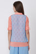 Peach Short top Cotton Indie Top image number 5