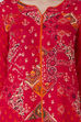 Pink Viscose Straight Kurta image number 1