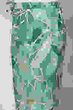 Aqua Blue Floral Printed Straight Co-ord Set image number 2