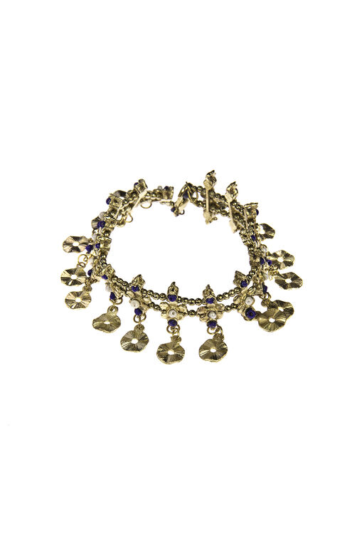 Golden Metal Brass Bracelet image number 1