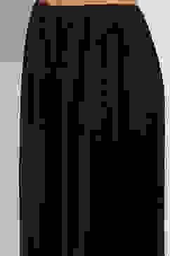 Wine Poly Velvet Straight Solid Kurta Palazzo Suit Set image number 2