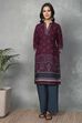 Green Viscose Polyester Viscose Rayon Kurta Pants Set image number 6