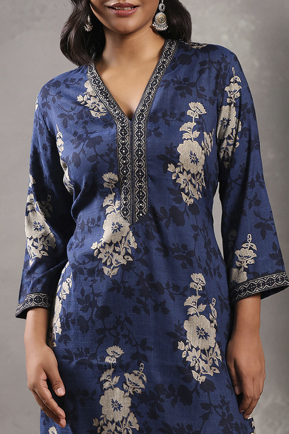 Green Viscose Blend Printed Straight Kurta Pants Set image number 1