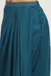 Black Viscose Blend Skirt Set image number 2
