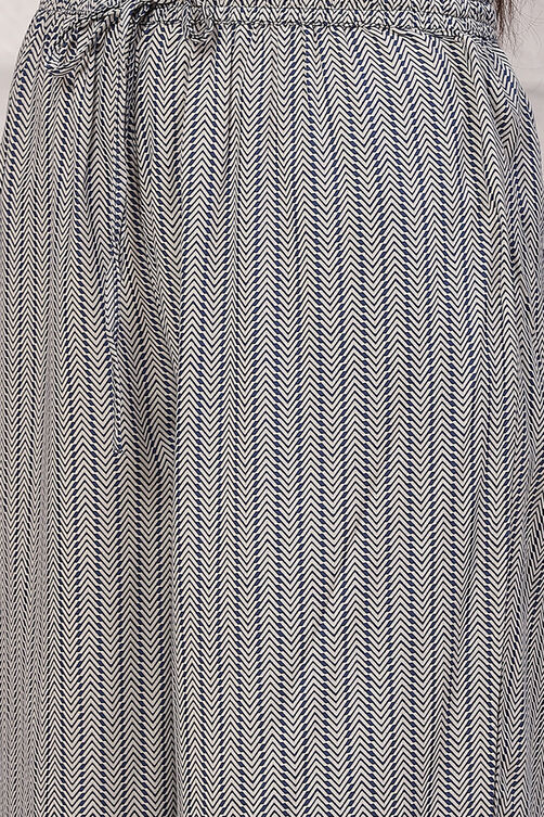 Blue LIVA Kurta Set image number 2