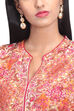 Multicolor Asymmetric Viscose Suit Set image number 1