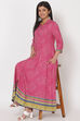 Phalsa Viscose And Rayon Kalidar Dress image number 6