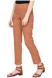 Rangriti Maroon Cotton Slim Pants image number 2