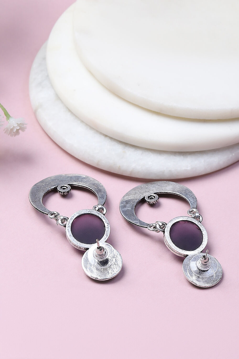 Purple Alloy Drop & Danglers image number 2