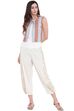 Ecru Cotton Reversible Koti Jacket image number 5