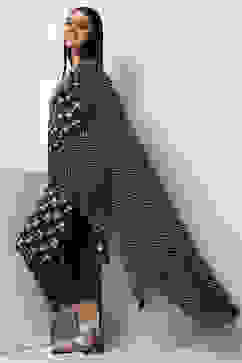 Indigo Cotton Dupatta image number 0