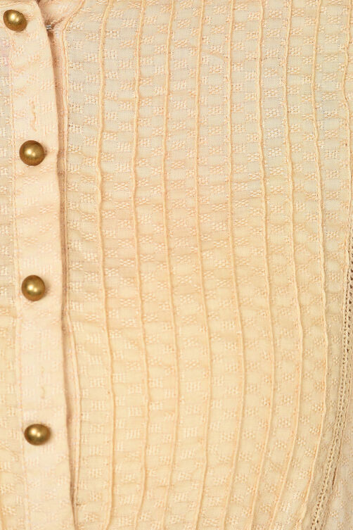 Beige Straight Modal Indie Top image number 6