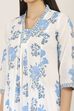 Blue Cotton A-line & Kalidar Kurtas image number 1