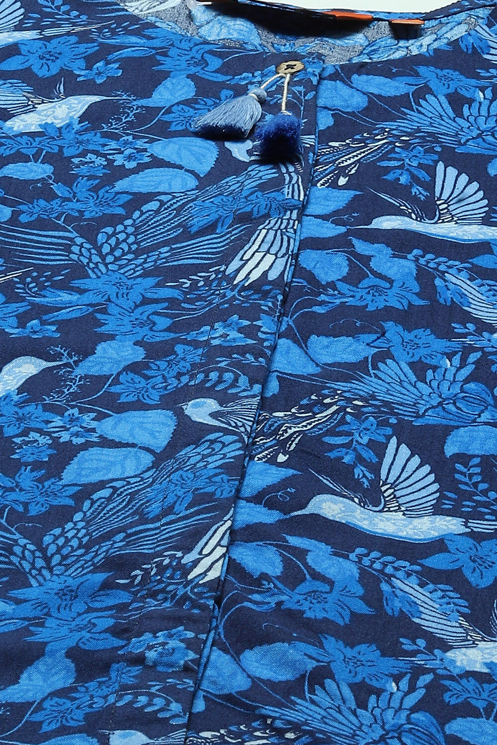 Blue LIVA Indie Top image number 1