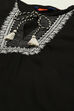 Black Rayon Straight Top image number 1