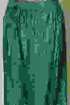 Green LIVA LIVA Straight Printed Kurta Palazzo Suit Set image number 2