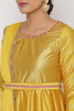 Lime Green Poly Cotton Kalidar Suit Set image number 1