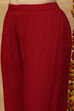 Aqua Printed Viscose Rayon Straight Kurta Set image number 2