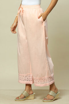 Peach Cotton Palazzo image number 2