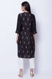 Maroon Shantoon Straight Kurta image number 4