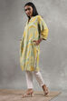Ecru Viscose Rayon Printed Straight Kurta image number 2