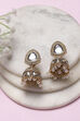 White Alloy Jhumka image number 0
