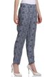 Indigo Rayon Slim Pants image number 3