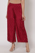 Wine Viscose Palazzo image number 0