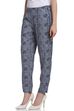 Indigo Rayon Slim Pants image number 2