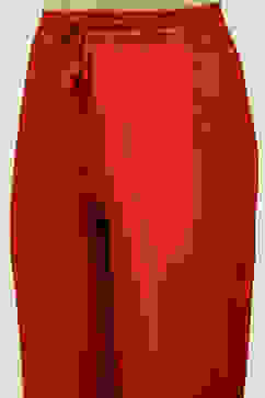 Rust Red Yarn Dyed Straight Festive Suit Set image number 2