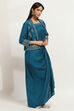 Black Viscose Blend Skirt Set image number 5