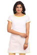 White Straight Cotton Indie Top image number 0
