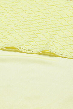 Butter Yellow Viscose Woven Straight Kurta Suit Set image number 1