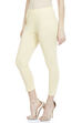 Cream Cotton Leggings image number 2