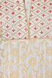 Ivory Straight Polyester Kurta image number 1