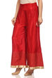 Red Viscose Palazzo image number 2