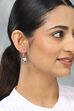 Pearl Brass Drop & danglers image number 3