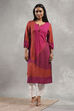 Green Viscose Rayon Printed Straight Kurta image number 5