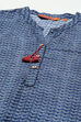 Indigo Blue LIVA Straight Printed Kurta image number 1