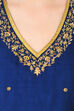 Indigo Straight Polyester Indie Top image number 4