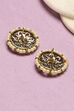White Alloy Earrings image number 2