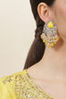Yellow Gold Plated Chandelier Earrings image number 1