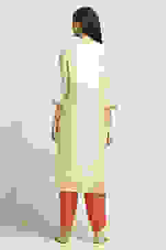 Gold Viscose Straight Set image number 4