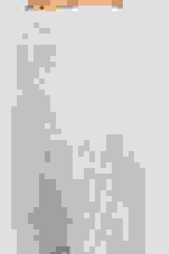 White and Blue Cotton Printed Regular Pants image number 1