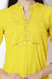 Yellow Viscose Kurta image number 1