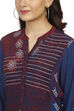 Indigo Short Top Viscose Rayon Indie Top image number 1