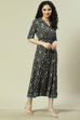 Black LIVA Kalidar Dress image number 3