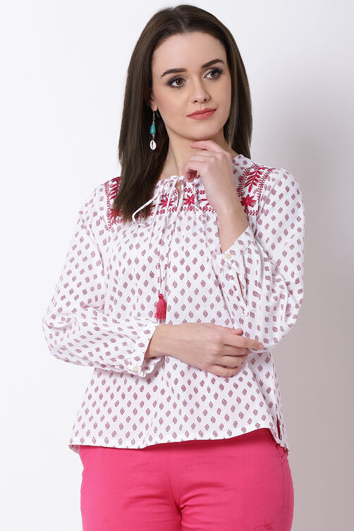 Blue Cotton Indie Top image number 0