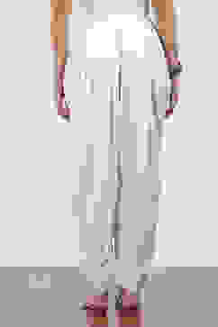 White Rayon Viscose Rayon Salwar image number 3